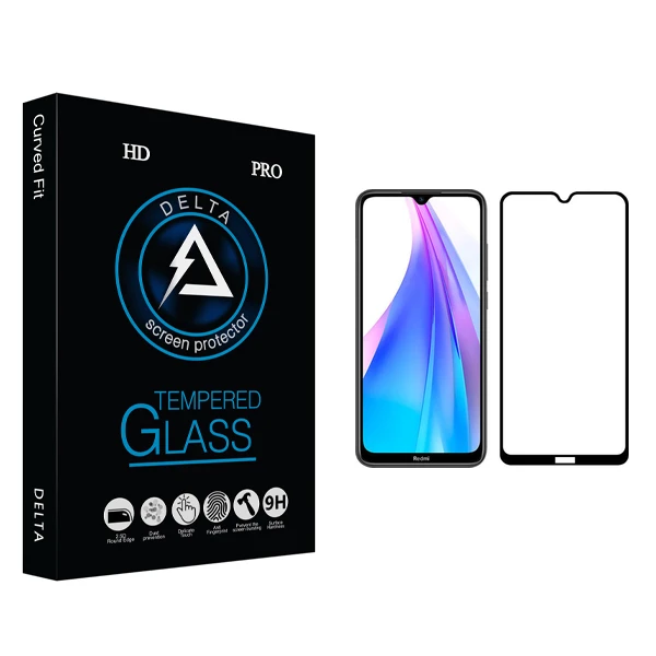 محافظ صفحه نمایش دلتا مدل HD مناسب برای گوشی موبایل شیائومی Redmi Note 8T