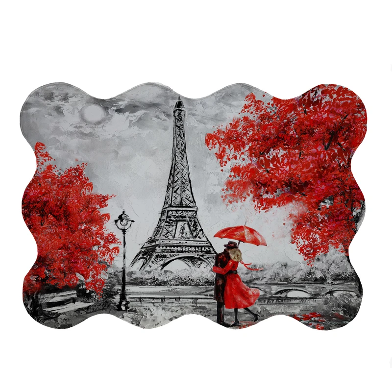 پادری مدل دالبر طرح ایفل کد 5194 سایز 80x110 سانتی متر