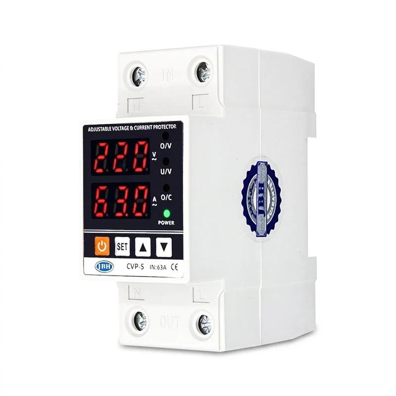 محافظ ولتاژ 63 آمپر جی بی اچ مدل CVP-S63