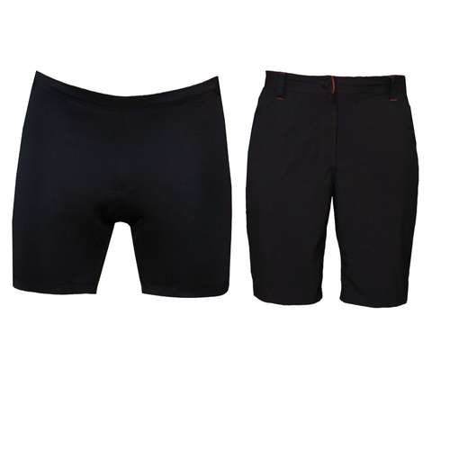 شلوارک دوچرخه سواری زنانه کریویت مدل ES 8988 بسته 2 عددی