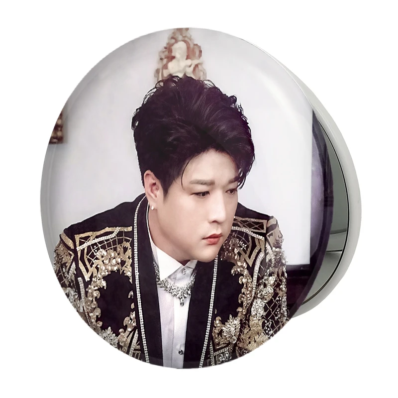آینه جیبی خندالو طرح شین دونگ گروه سوپر جونیور Super Junior مدل تاشو کد 21421 