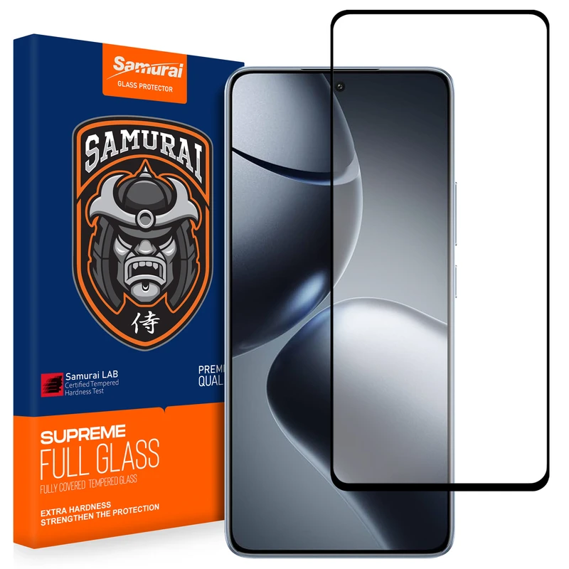 محافظ صفحه نمایش سامورایی مدل ovglass مناسب برای گوشی موبایل شیائومی 14T / 14T Pro