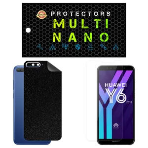 Multi Nano X-SFG Screen Protector For Huawei Y6 2018 with back skin