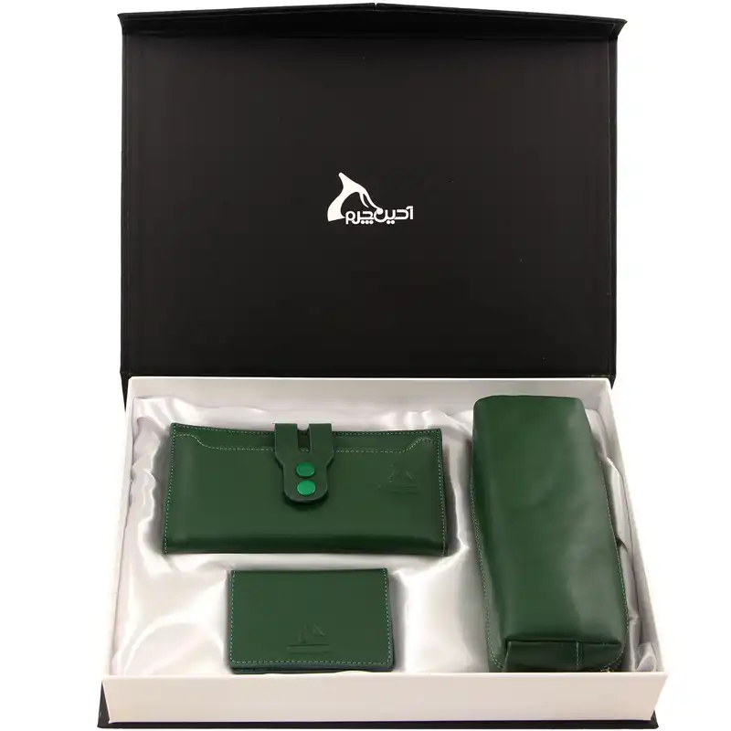 ست هدیه زنانه چرم بارز مدل DS45.nw