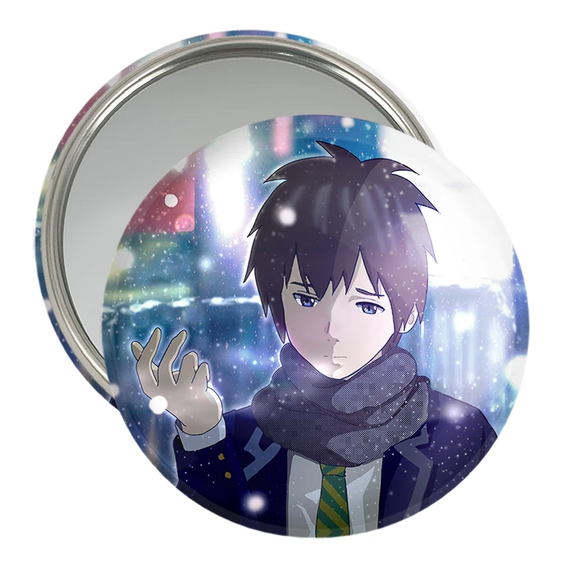 آینه جیبی خندالو مدل تاکی تاچیبانا انیمه یورنیم Your Name  کد 16290