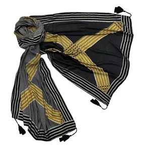 شال زنانه مدل منگوله دار