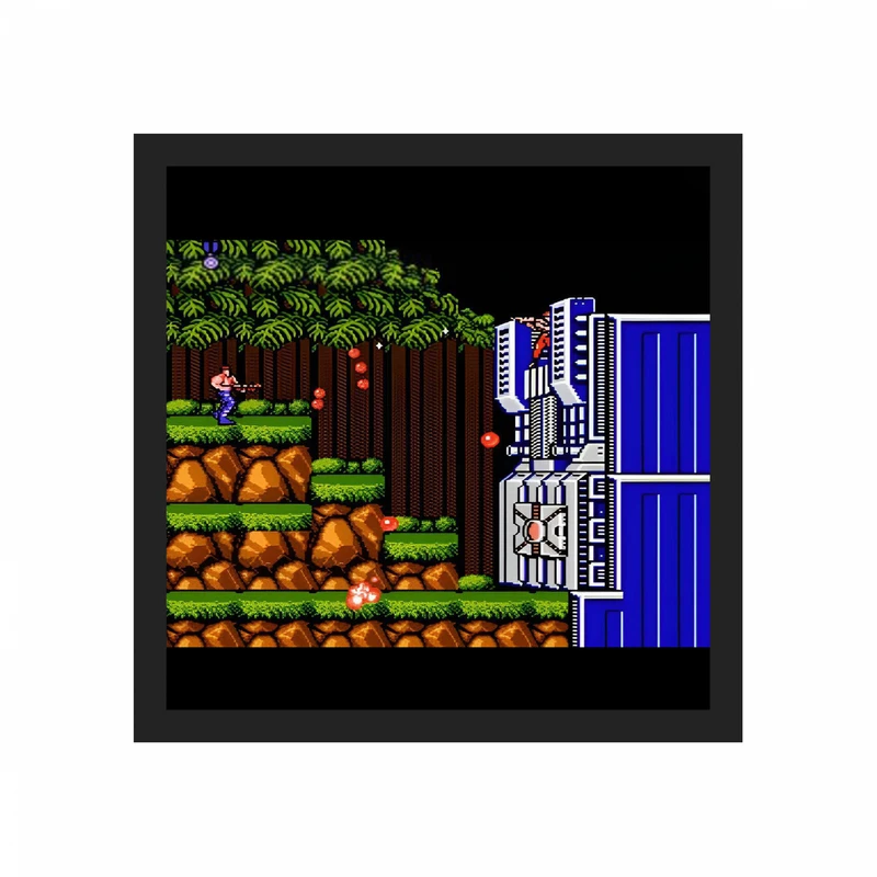 تابلو مدل بازی Contra Sega