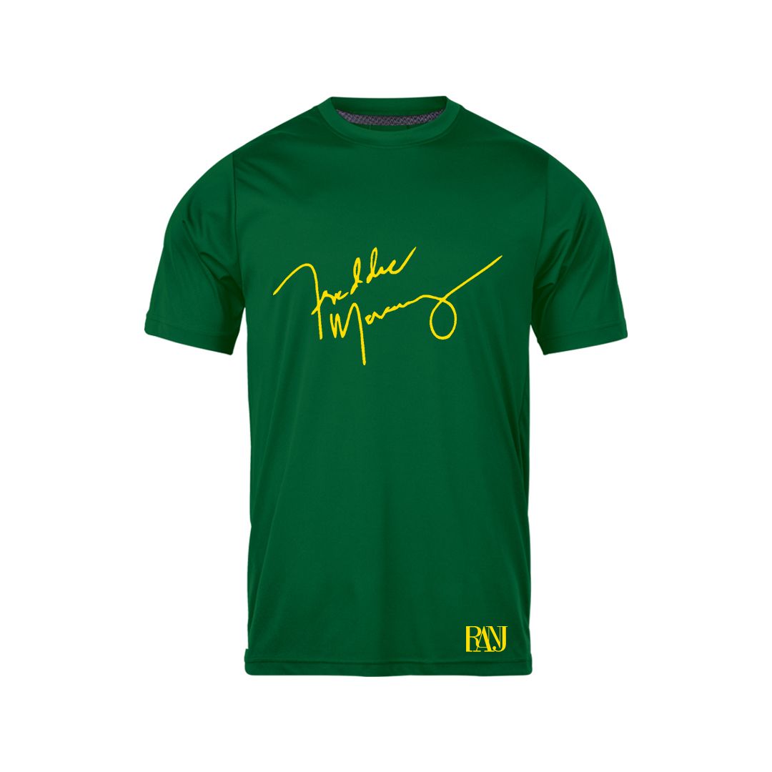تی شرت آستین کوتاه مردانه رانژ مدل امضا 006-23RA06 رنگ سبز -  - 1