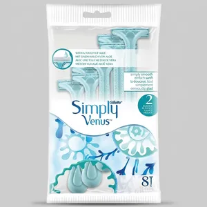 Gillette Simply Venus 2 Pack Of 4