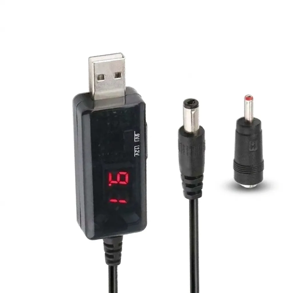 کابل تبدیل USB به DC مدل T912 طول 0.88 متر