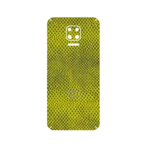 MAHOOT Yellow Snake Skin Cover Sticker for Xiaomi Redmi Note 9S