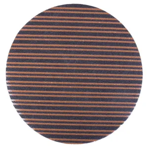 ورق سنباده بوفالو پشت کرکی مدل Zebra  قطر 150 بسته 50 عددی