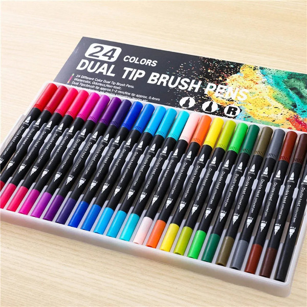 ماژیک چند منظوره مدل دو سر بسته 24 عددی