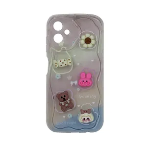 کاور مدل عروسکی فانتزی طرح کیوت مناسب برای گوشی موبایل سامسونگ Galaxy A06