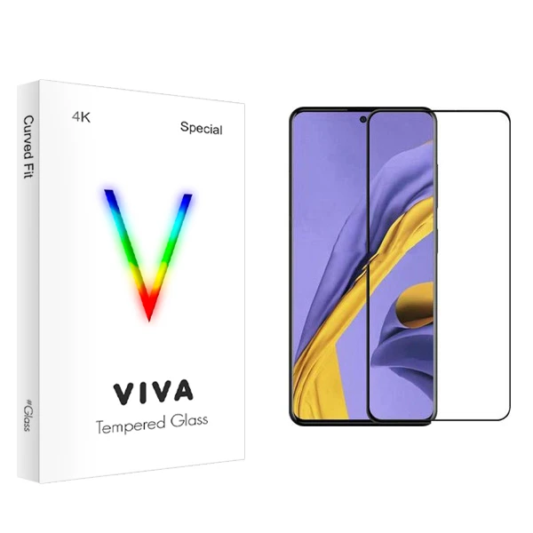 محافظ صفحه نمایش ویوا مدل 4K مناسب برای گوشی موبایل سامسونگ Galaxy  A51