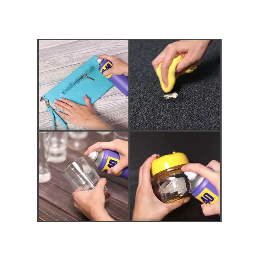 اسپری روان کننده گامی مدل WD-40 حجم 400 میلی لیتر مجموعه 4 عددی