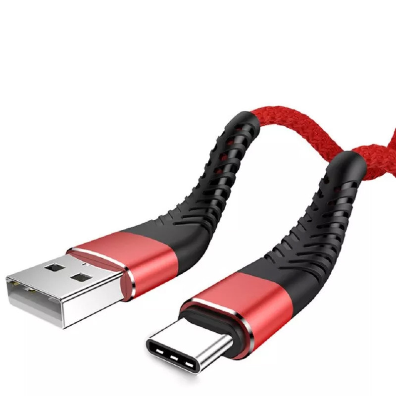 کابل شارژ USB به USB-C  آروین مدل CA-01V طول 1 متر