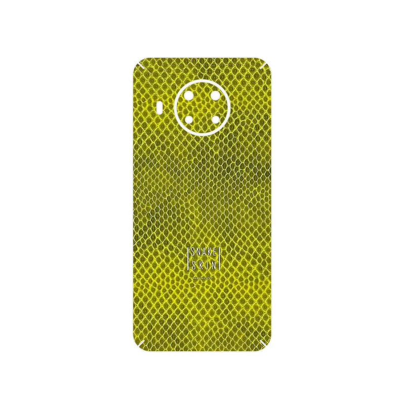 برچسب پوششی ماهوت مدل Yellow Snake Skin مناسب برای گوشی موبایل نوکیا X20