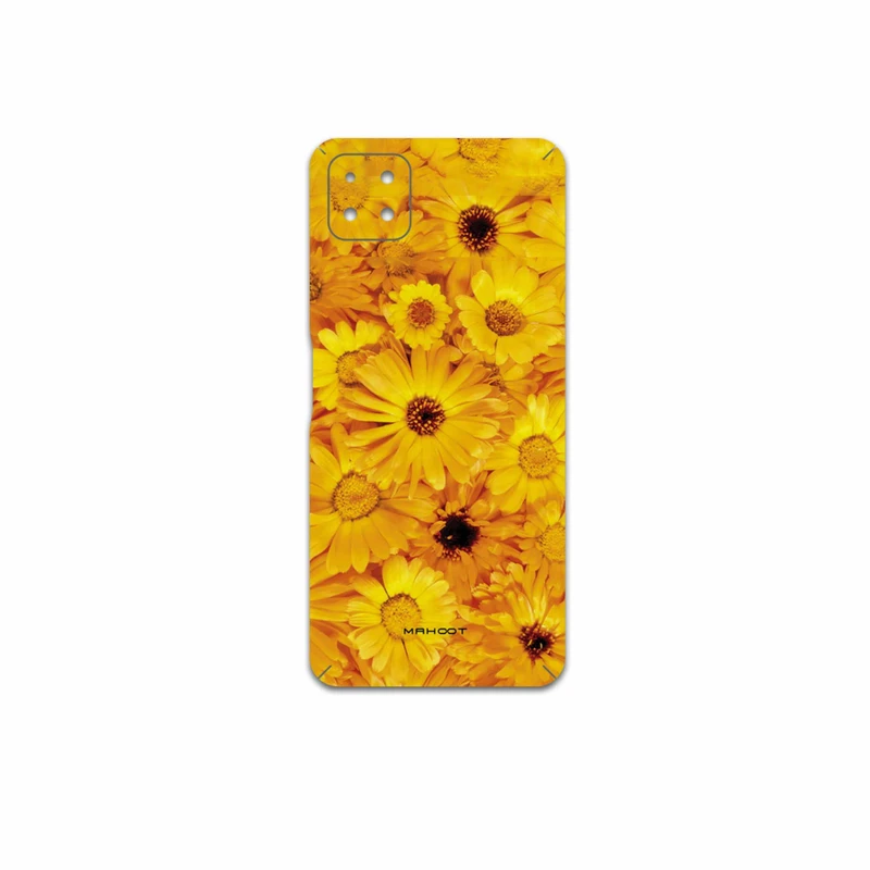 برچسب پوششی ماهوت مدل Yellow-Flower مناسب برای گوشی موبایل هوآوی Nova Y60