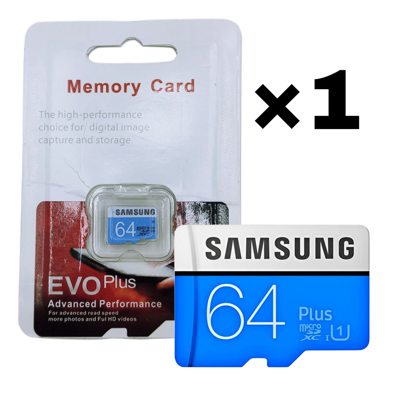 کارت حافظه microSDXC مدل EVO PLUS کلاس 10 استاندارد UHS-1 U3 سرعت 100 MBps ظرفیت 64 گيگابايت