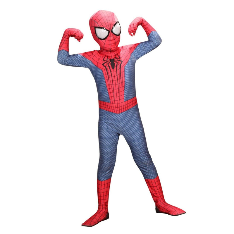 تن پوش مدل لباس مرد عنکبوتی کد N - 7/8