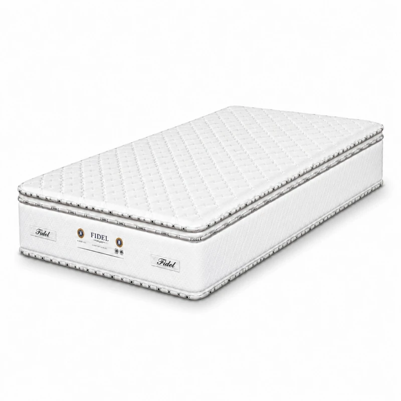 تشک طبی فنری فیدل مدل سوپر المپیک یک نفره سایز 120×200 سانتی‌متر‌