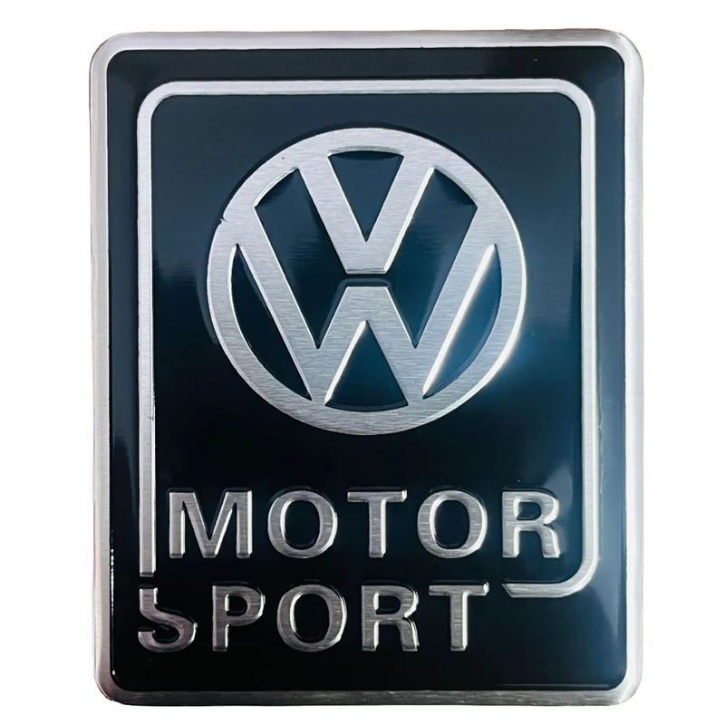 برچسب بدنه و داشبورد خودرو چیکال طرح MOTORSPORT-VLKS مدل مربعی کد K-823