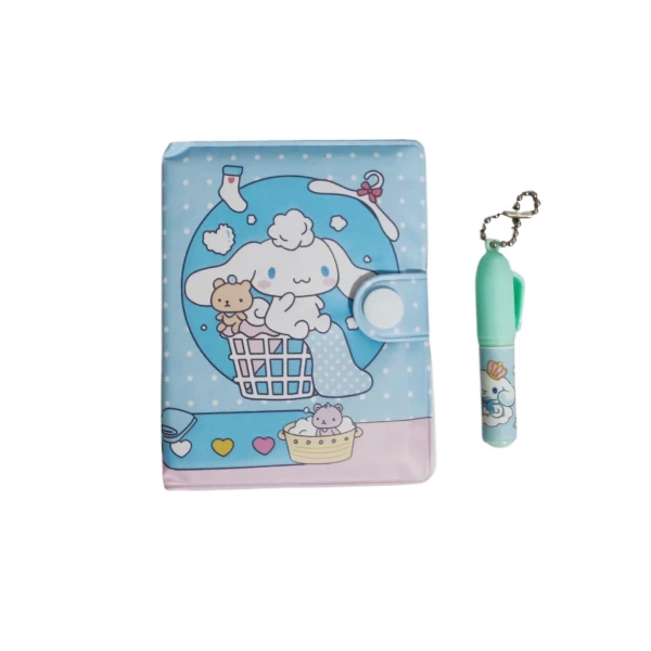 دفترچه یادداشت 40 برگ مدل cinamonroll به همراه خودکار