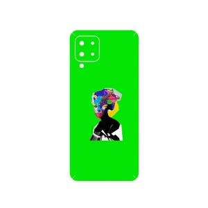 MAHOOT Collage of Women Portrait 3 Cover Sticker for Samsung Galaxy M22