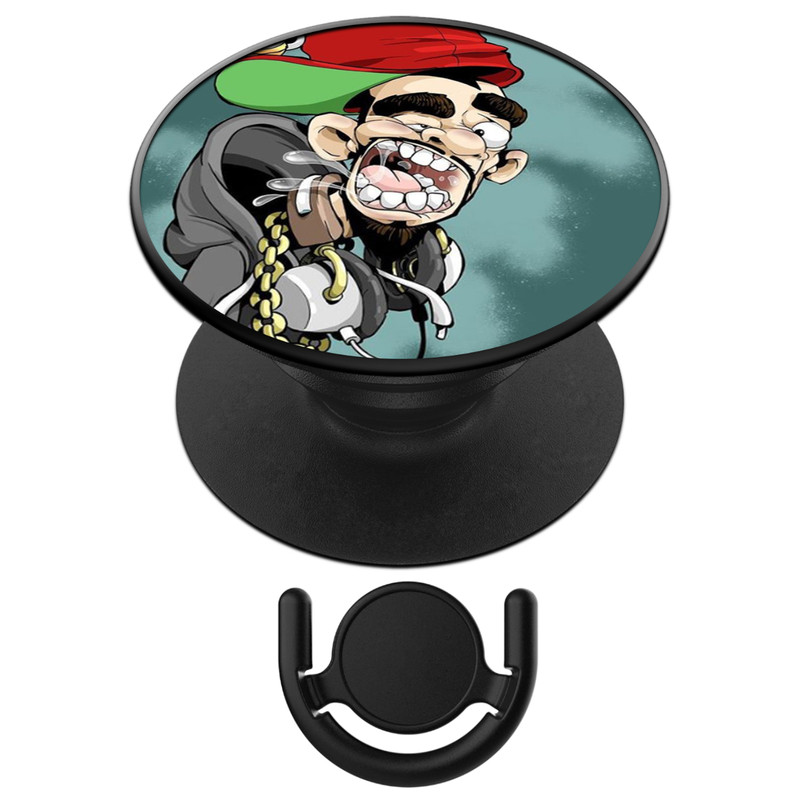 پایه نگه دارنده گوشی موبایل پاپ سوکت آکام مدل APSC0769 به همراه پاپ کلیپ