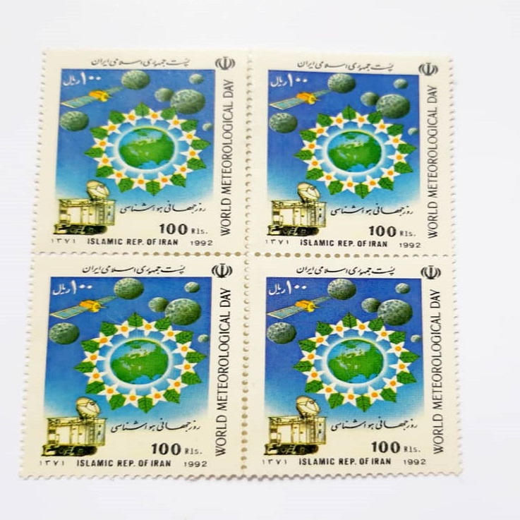 تمبر یادگاری مدل ملل بسته 4 عددی