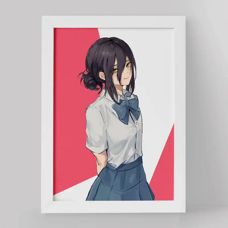 تابلو خندالو مدل ریزه انیمه مرد اره ای کد 17914