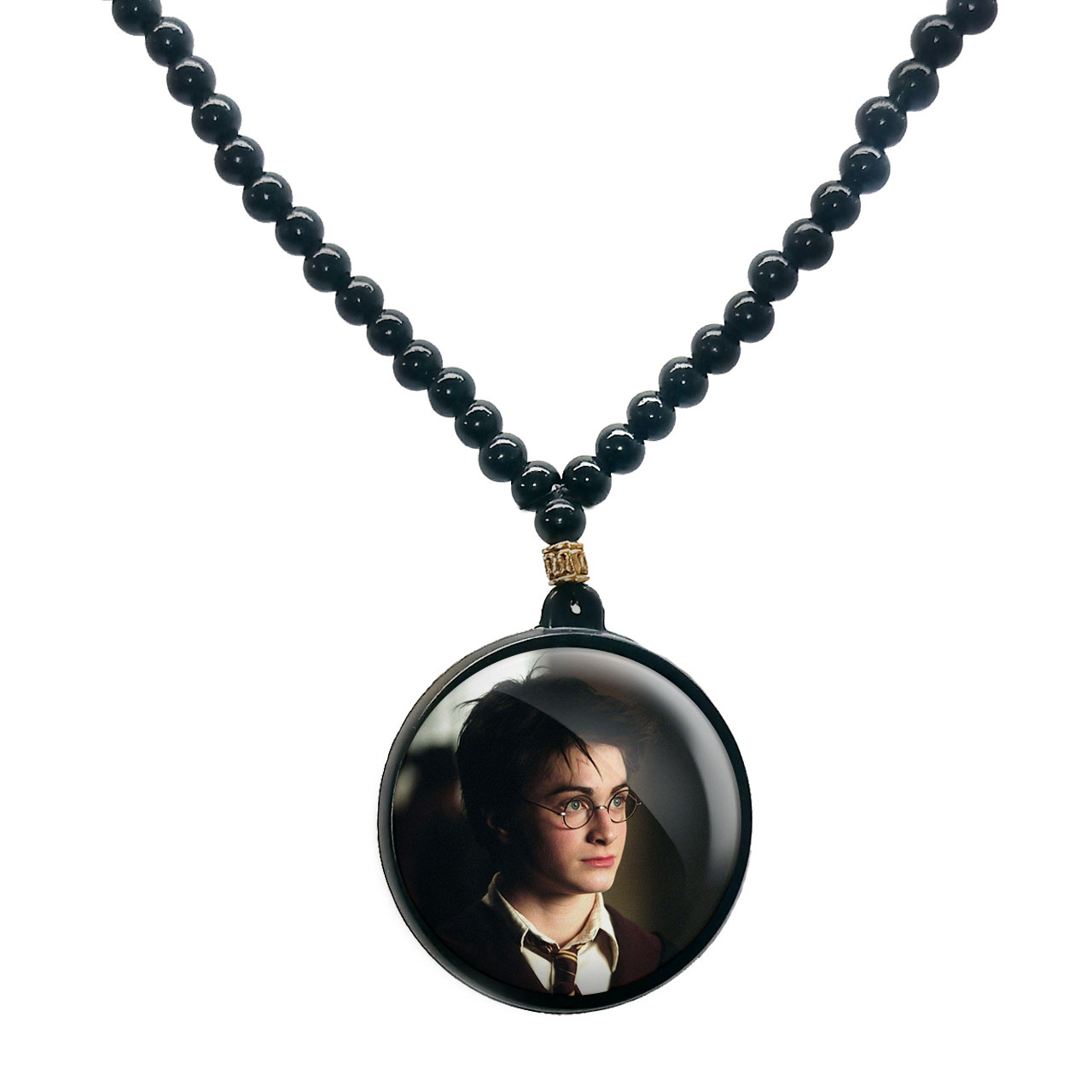 گردنبند پرمانه طرح Harry Potter کد pmd.23973 مدل دو طرفه