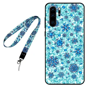 Megafone Snow Flake 0014 Cover For Huawei P30 Pro Mobile Neckband 