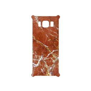 MAHOOT Red Marble Cover Sticker for Samsung Galaxy S8 Active
