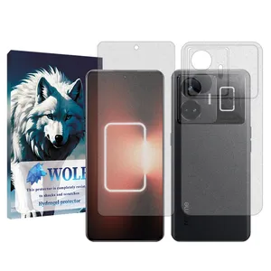 Wolf Tough model matte Screen Protector Suitable for Realme GT3 Mobile Phone with Back Protector