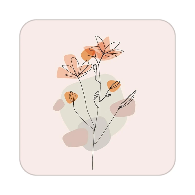 زیر لیوانی کاکتی طرح عاشقانه مدل mp37945