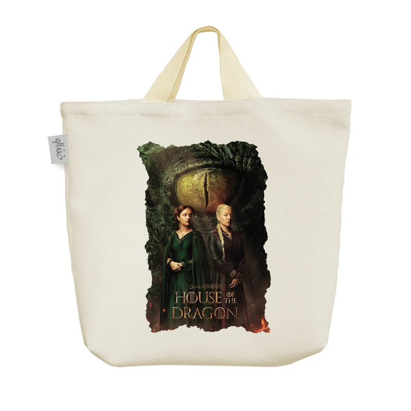 ساک خرید خندالو مدل House of the Dragon کد 5035