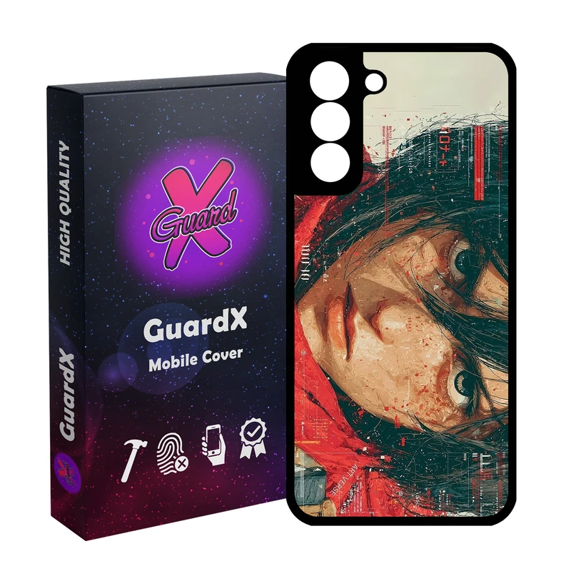 کاور گارد ایکس طرح دختر مدل 10939 مناسب برای گوشی موبایل سامسونگ Galaxy S21 FE
