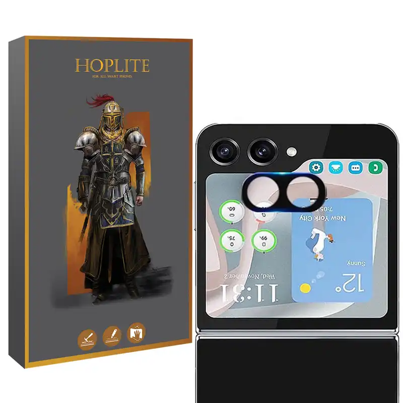 محافظ لنز دوربین هاپلایت مدل 3D-HL مناسب برای گوشی موبایل سامسونگ Galaxy Z Flip 5