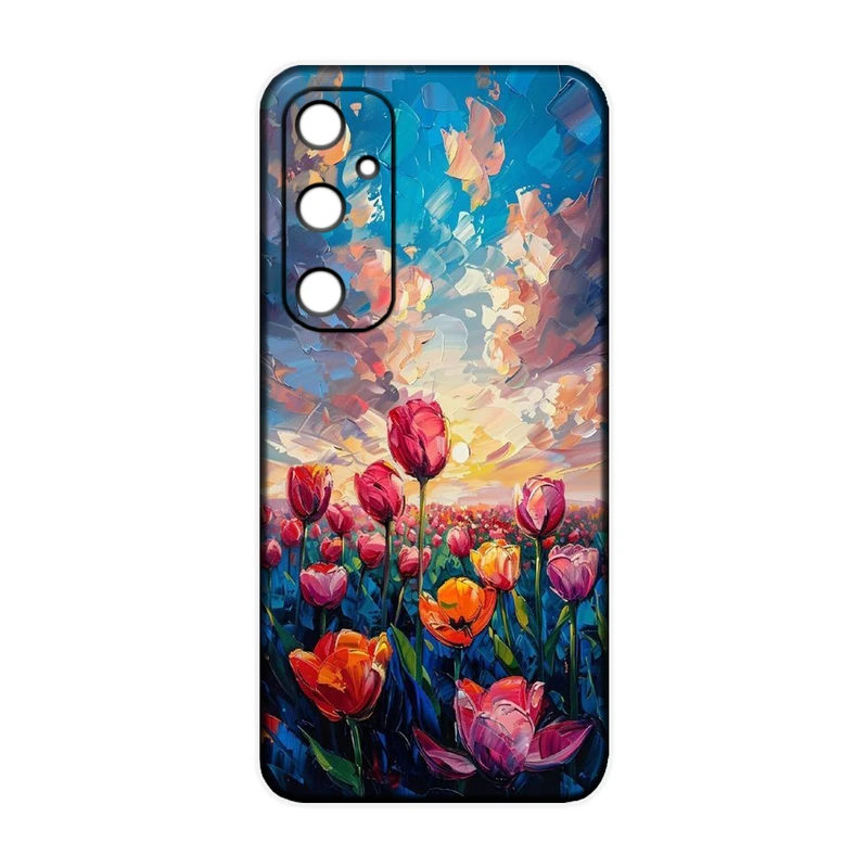 کاور مدل گل کد 337 مناسب برای گوشی موبایل سامسونگ Galaxy A55