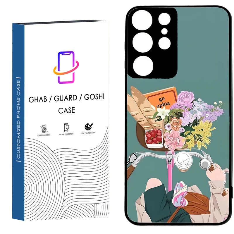 کاور قاب گارد گوشی طرح دخترانه کد 39 - TPU مناسب برای گوشی موبایل سامسونگ Galaxy S21 Ultra / S20 Ultra
