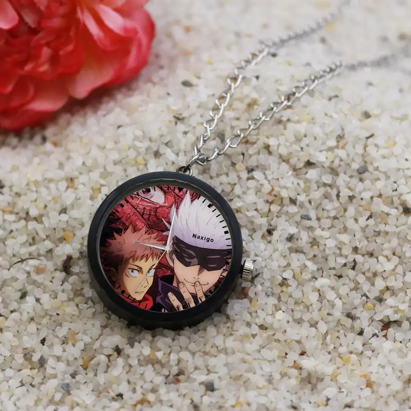 ساعت گردنبندی عقربه ای ناکسیگو مدل جوجوتسو کایسن کد NF12921