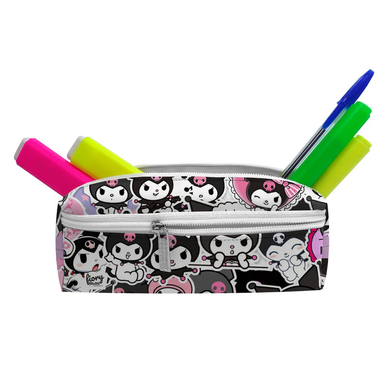 جامدادی مستر راد مدل سه زیپ طرح کرومی کد 2778 fiory