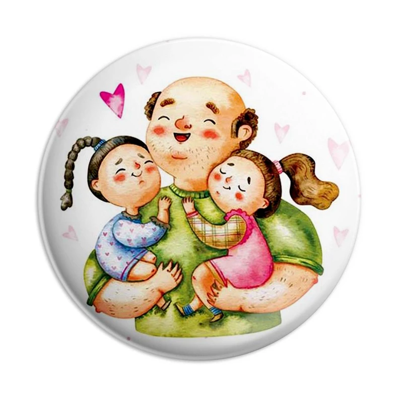 مگنت پرمانه طرح پدر و مادر کد pmag.6012