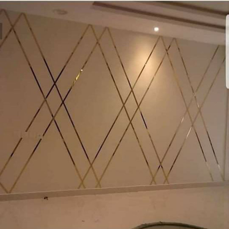 آینه پلکسی گلس مدل نواری مجموعه ده عددی