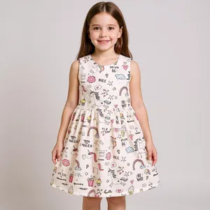 پیراهن دخترانه مدل یونی کورن01