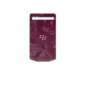 MAHOOT Red-Wildflower Cover Sticker for BlackBerry Porsche Design P9983
