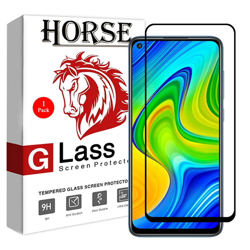  محافظ صفحه نمایش سرامیکی هورس مدل CRM مناسب برای گوشی موبایل شیائومی Redmi Note 9 