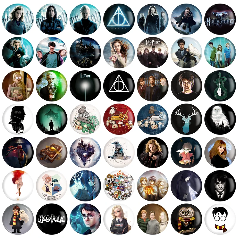 مگنت خندالو مدل هری پاتر Harry Potter کد 62 بسته 49 عددی